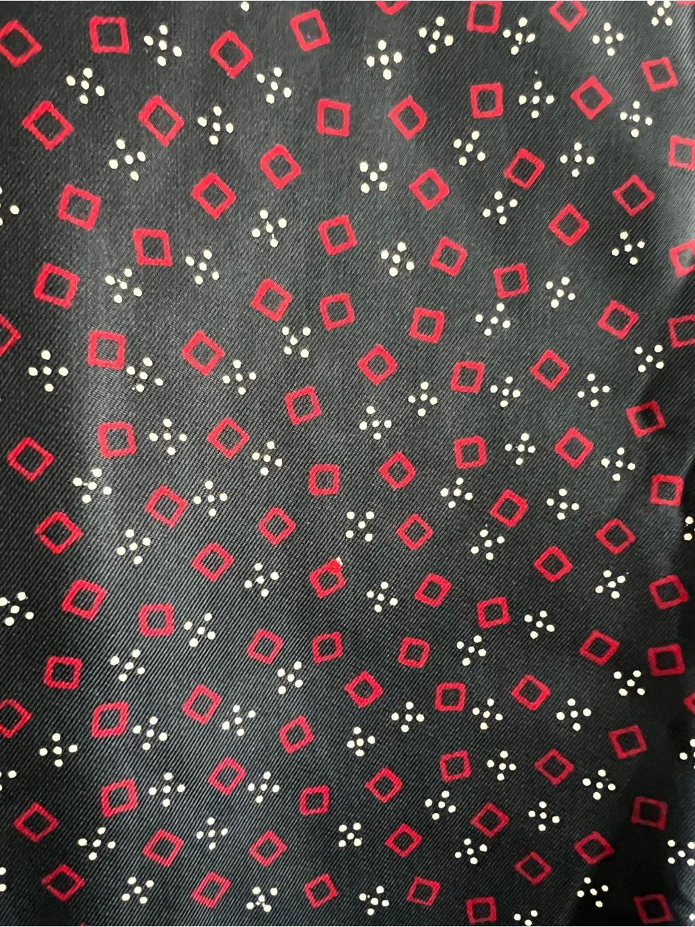 Mens’s Vintage A. Sulka & Company Silk Geometric Scarf. Great condition.